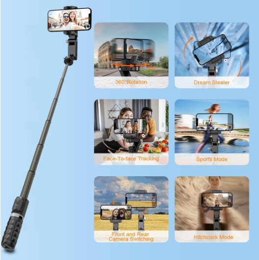 3-in-1 Auto Tracking Phone Stabilizer